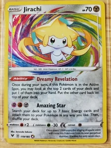 Jirachi 119/185 Swsh04: Vivid Voltage Holo - Bild 1 von 2