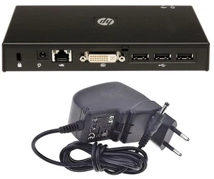 HP HSTNN-S02X 589144-001 589100-001 docking station USB2.0 with AD7011LF adapter - Picture 1 of 1