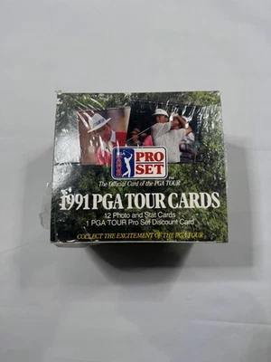 Vintage 1991 Pro Set Golf PGA Tour Cards Wax Box. John Daly RC