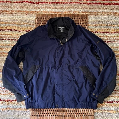 FootJoy FJ DryJoys Full Zip Insulated Windbreaker Jacket Blue Men's Size XXL - Image 1 of 3