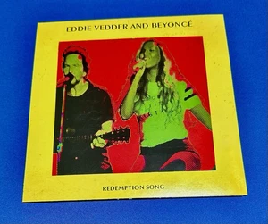 2015 PEARL JAM 10 CLUB Xmas Single Eddie Vedder & Beyonce Redemption Song - Imagen 1 de 4