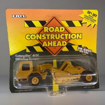 Ertl  Caterpillar 613c Elevating Scraper 1/64 Scale Die Cast NIB Mint - Image 1 of 4