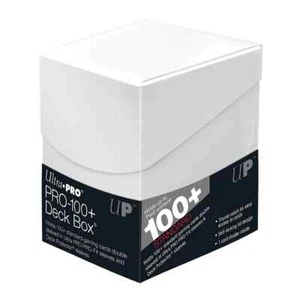 Ultra Pro Eclipse PRO 100+ Deck Box ARCTIC WHITE Locking Lid with 1 Card Divider - Picture 1 of 5