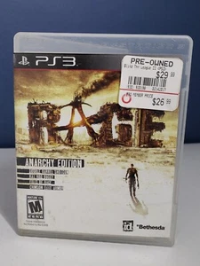 Rage Anarchy Edition (Sony Playstation 3 PS3) CIB Complete Manual - no Scratches - Picture 1 of 5