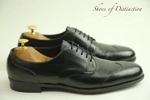 New John Lobb Bespoke Black Leather Lace Up Shoes Men's UK 7.5 US 8.5 RRP £6,168 - Picture 1 of 11
