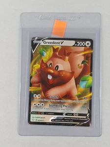 Greedent V 053/072 Holo Foil Shining Fates Pokemon Card NM/M - Picture 1 of 6