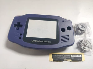 Gameboy Advance Housing Shell Replacement Indigo Blue for Regular Screen - Picture 1 of 4