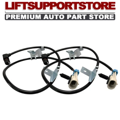 Sensor de velocidad de rueda ABS delantero izquierdo o derecho 2 piezas para Chevrolet GMC 1999-2007 Foto 1 de 4