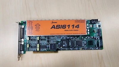 AudioScience ASI6114 Multichannel PCI Cards w/BOB1024 Break Out Boxs & Cables - Image 1 of 4