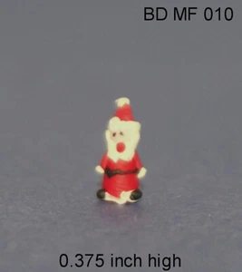 Statua di Babbo Natale in miniatura casa delle bambole in miniatura scala 1:24 - Foto 1 di 1
