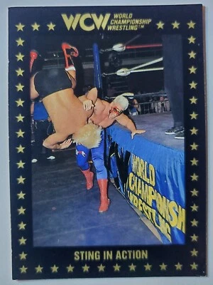 1991 Championship Marketing WCW #109 STING IN ACTION - Image 1 of 2