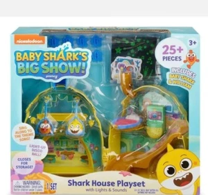 Nickelodeon Baby Shark Big Show Shark House Play-set With Lights And Sounds NEW - Picture 1 of 3