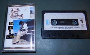 STEVIE RAY VAUGHAN - THE SKY IS CRYING cassette tape 1991 holland - texas blues - Picture 1 of 4