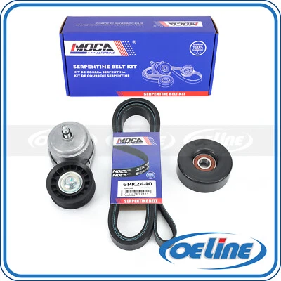 90K38103A Serpentine Belt Component Kit for Chevrolet Express Suburban K1500 GMC - Image 1 of 4