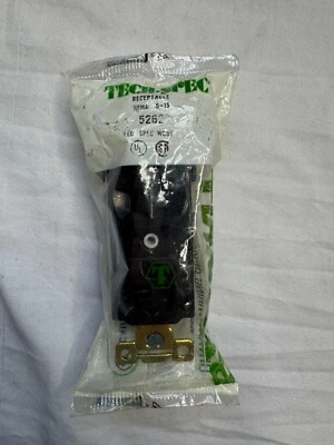 BRYANT TECH SPEC 5262 IG RECEPTÁCULO NEMA 5-20 *NUEVO EN BOLSA DE FÁBRICA Marrón Foto 1 de 4