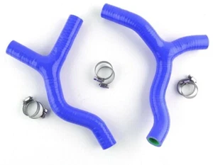 Silicone Radiator Coolant Hose For 2014-2017 Husqvarna TC85/KTM 85 SX SXS -BLUE - Picture 1 of 3