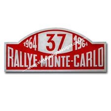 1964 RALLYE MONTE CARLO No.37 MACHINE CUT/PROFILED MAGNETIC METAL FRIDGE MAGNET