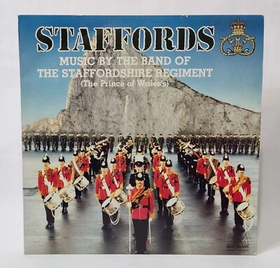 the Band of the Staffordshire Regiment - Staffords - Music Vinyl Record - Image 1 of 4