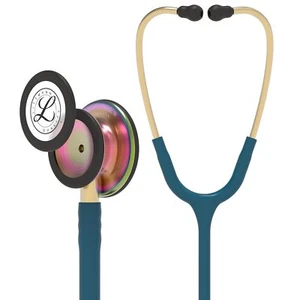 Estetoscopio 3M Littmann, CLASSIC III, tubo azul, vástago de latón, Rainbow CP, 5807 - Imagen 1 de 5