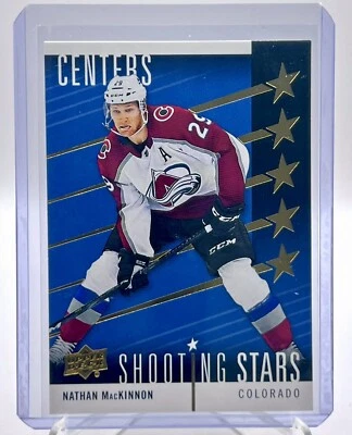 2019-20 Upper Deck Shooting Stars Centers Red Nathan MacKinnon #SSC-5 - Image 1 of 2