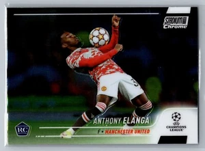 2021-22 Topps Stadium Club Chrome Anthony Elanga Rookie RC #48 Manchester United - Bild 1 von 2
