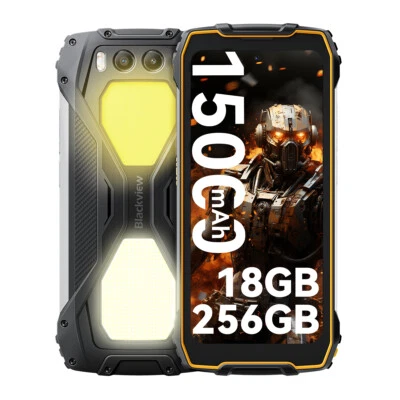 Blackview BV7300 Android 14 Rugged Smartphone 15000mAh 18GB+256GB Telefono NFC - Immagine 1 di 4