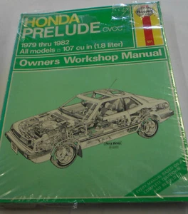 Haynes Owners Workshop Manual for 1979-82 Honda Prelude CVCC - Picture 1 of 4