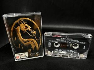Mortal Kombat Original Soundtrack Cassette Tape (1995) KMFDM Napalm Death Type O