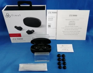Auricular Final ZE3000 SV FI-ZE3SDPLTW Bluetooth Inalámbrico Negro Usado de Japón - Imagen 1 de 10
