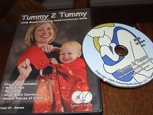 Tummy 2 Tummy DVD baby wearing instructional ring slings pouches Asian back  - Picture 1 of 1