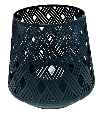 Candelabro Bath & Body Works tejido de canasta mecha única tejido de canasta nuevo Foto 1 de 2