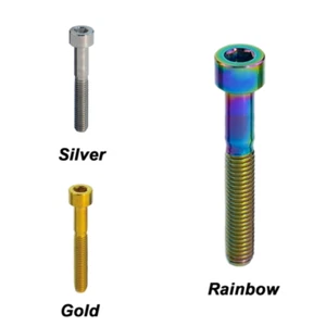 Titanium M6 Socket Cap Head Bolts Ti GR5 Allen Key Hex Screws DIN 912 for Bike - Picture 1 of 5