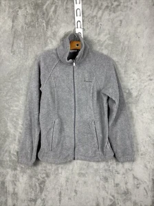 Columbia graue Damen-Fleecejacke mit durchgehendem Reißverschluss Erwachsene Größe Medium  - Bild 1 von 6