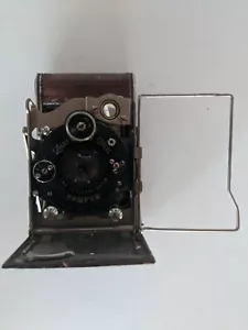 PRINCIPIOS SIGLO XX RARA ZEISS IKON COMPUR FOLDING PLATE DRP 258646 MARRON - Imagen 1 de 5