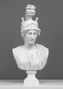 Roma Bust Statue - Goddess of Rome - Made in Europe 44 cm / 17.3 inches - Picture 1 of 10