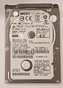 320 GB SATA HGST HTS723232A7A365 7200rpm 16MB HDD 2.5 " Internal Hard Drive - Picture 1 of 1