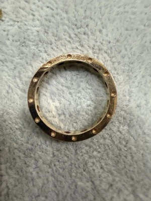 Roberto 硬币 18k 玫瑰金 Pois Moi 戒指 尺寸 6 戒指 — 第 1/4 张图片