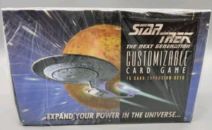 Star Trek Next Generation Customizable Card Game 15 Card Expansion Sets Sealed - Picture 1 of 7
