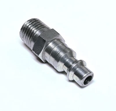 DIXON D2M2, 1/4" Body X 1/4" MNPT Plug, Industrial Coupler, Steel Air Fitting - Image 1 of 2