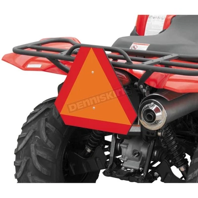 Quadboss Orange ATV Safety Emblem - 2350QB - Image 1 of 2