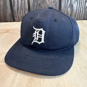 Vintage Detroit Tigers Youth Snapback Hat Cap Used 90s Twins Enterprise Small - Picture 1 of 13