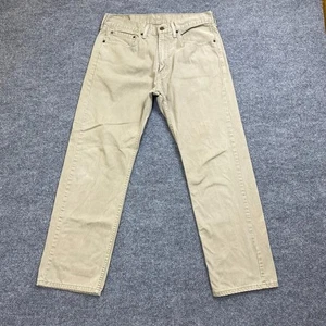 Levi Strauss & Co 505 Freizeitjeans Hose Herren W34 L30 beige gerades Bein - Bild 1 von 8