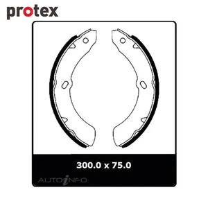 BRAKE SHOES N1550 - Picture 1 of 1