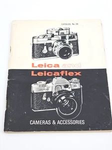 Vintage 1965 Leica Catalog No. 38 Leica Leicaflex Cameras  - Picture 1 of 5