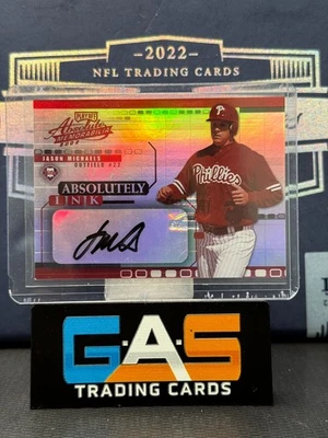 2002 Playoff Absolute Memorabilia - Absolutely Ink Jason Michaels #AI-25 Auto - Image 1 of 2