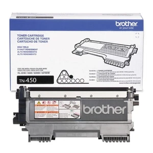 Original Brother Original High Yield Tonerkassette, TN450, Ersatz Schwarz Ton - Bild 1 von 1