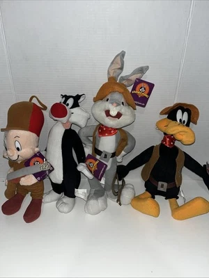 Peluches Daffy Duck, Bugs Bunny, Sylvester & Elmer 2003, Looney Tunes ¡Nuevo con etiquetas! 17"" Foto 1 de 4