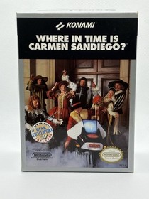 Where in Time is Carmen Sandiego (Nintendo Entertainment System, 1991) NES