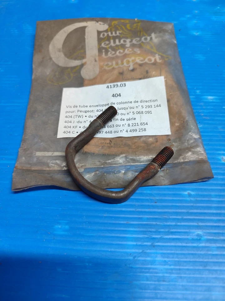 Screws Of Tube Envelope Of Column Direction for: Peugeot: 404 - Image 1 of 1