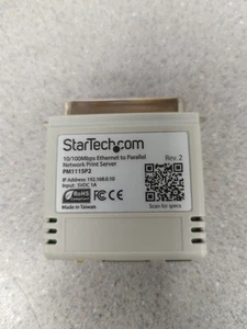 StarTech Ethernet to Parallel Network Print Server (pm1115p3) - Picture 1 of 4